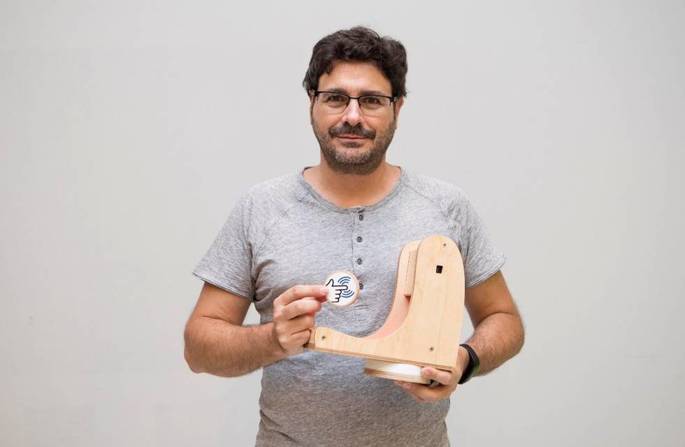 Enrique Torres: "En informática todo es virtual y yo necesito materializar cosas"