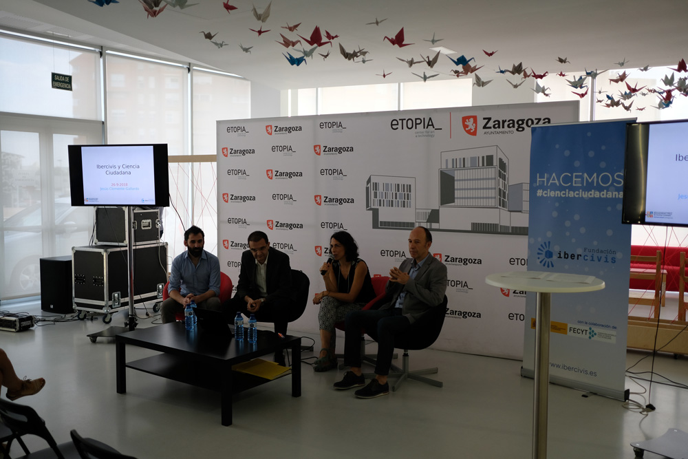 Firma del Convenio de colaboración entre Ibercivis y el Ayuntamiento de Zaragoza